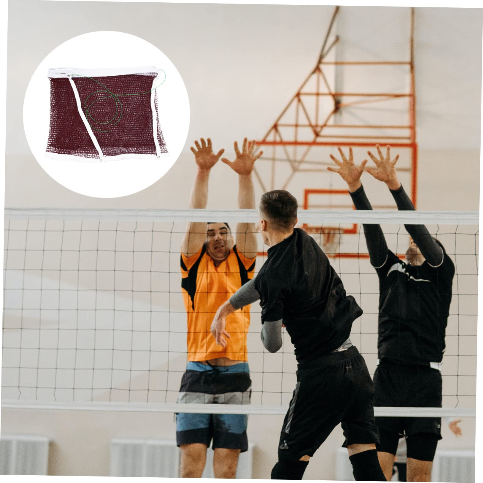 Outdoor Portable Lightweight Badminton Net Compact Design for Beach and Backyard Play Easy to Clean Durable Construction for Use for Badminton