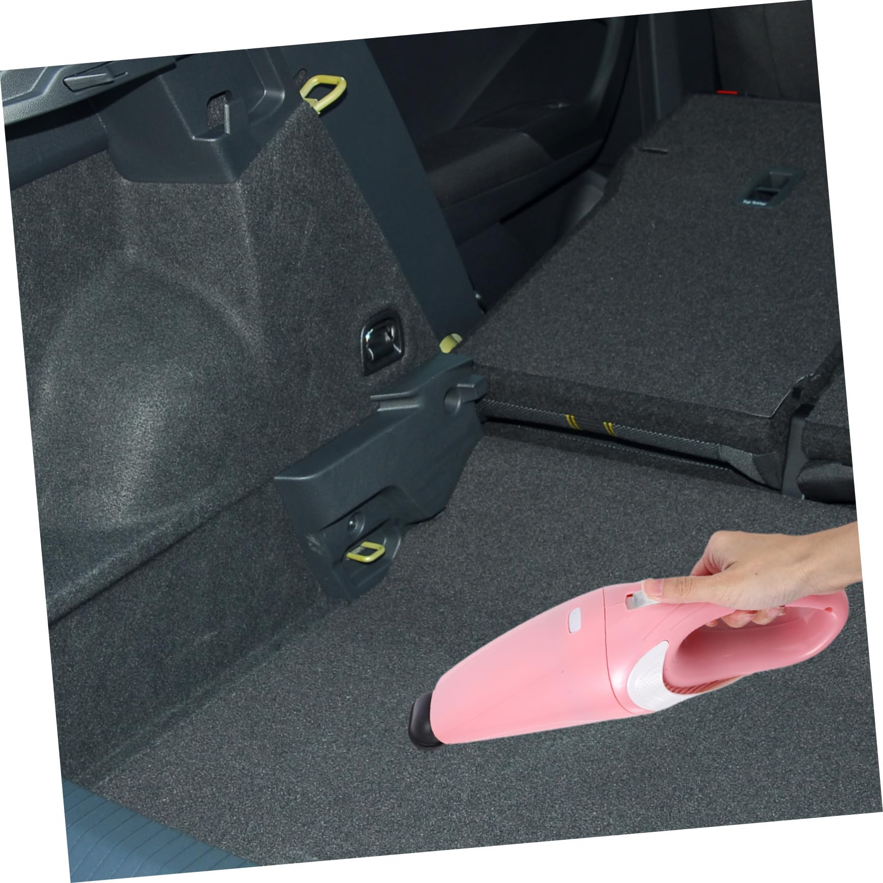 Cabilock Aspiradora de Coche Portátil Miniaspiradora de Mano Carga USB para Uso Seco y Húmedo Coche Hogar y Oficina R