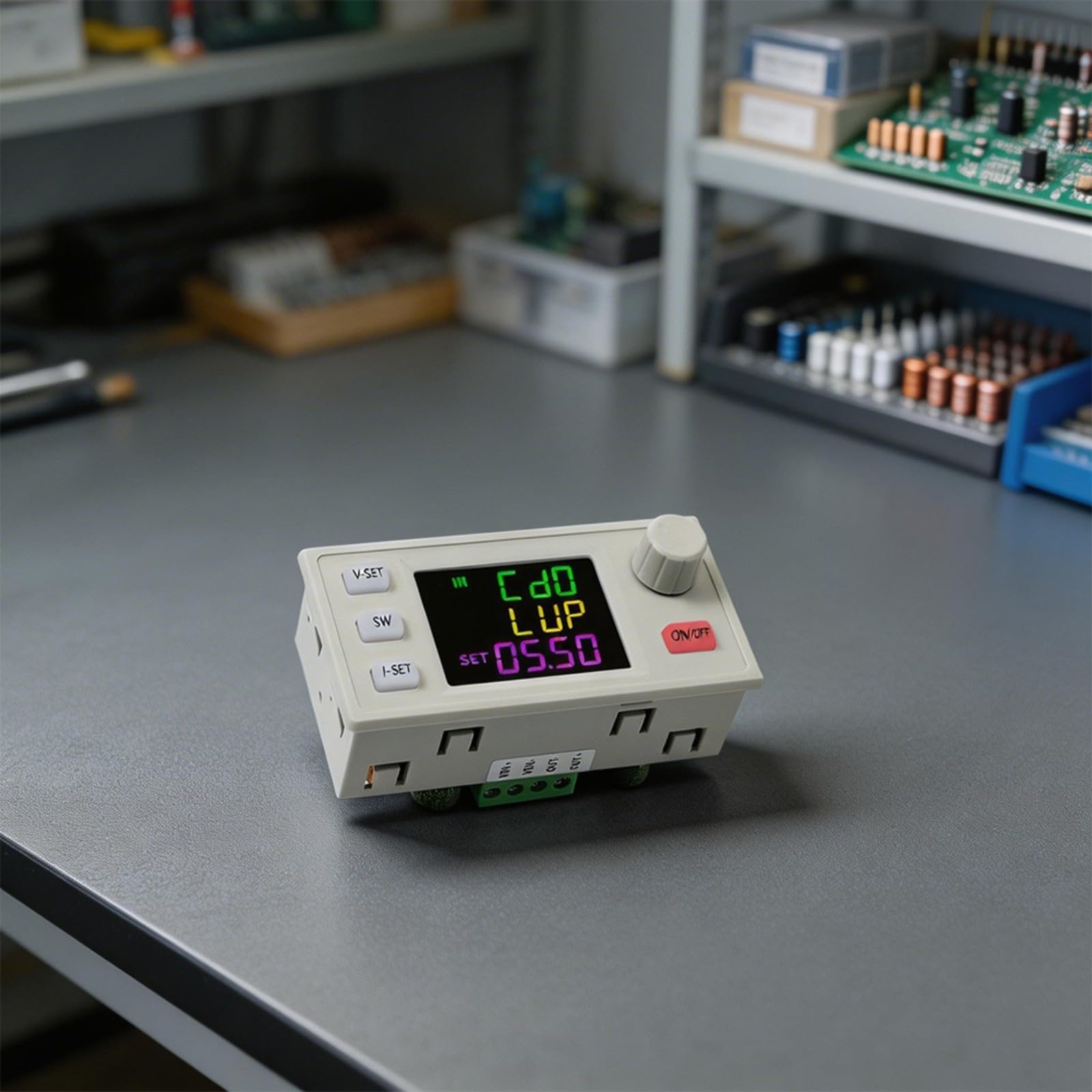 SK120X DC-DC Convertitore Step-Up/Step-Down 120W con MPPT Regolabile 0-36V 0-6A Display LCD per Laboratorio & Solare