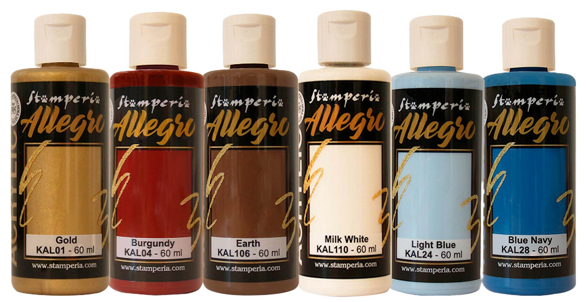 Stamperia Multi-Coloured Allegro Acrylic The Nutcracker, Set Of 6, Acrylic Paints, Christmas Decoration, Crafts, Painting, Diy Projects