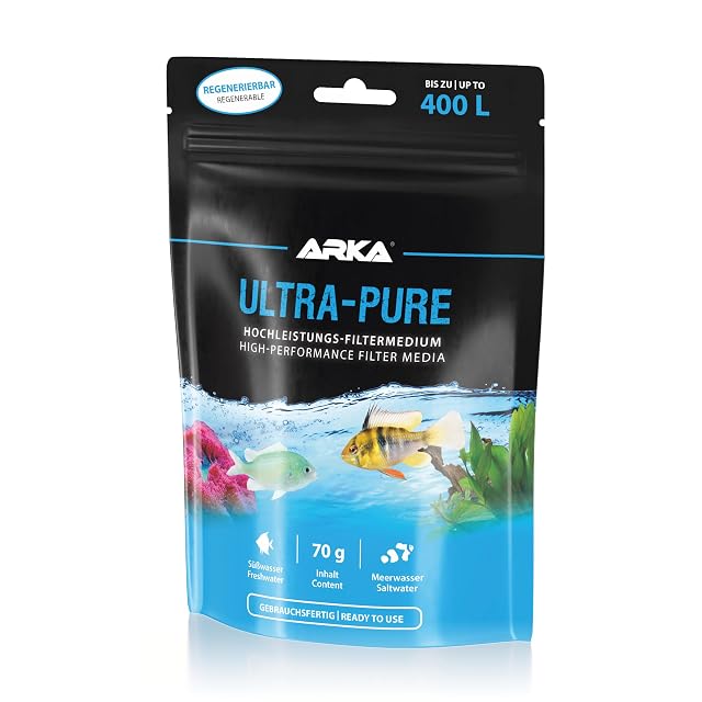 Material Filtrante Acuario 70 g - Ultra-Pure Resina Adsorbente