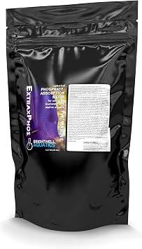 Brightwell Aquatics Extrax Phos Spherical Media for Phosphate Silicate Removal in Freshwater Planted Reef Aquariums Fast-Acting High-Porosity Nutrient Control, 13KG