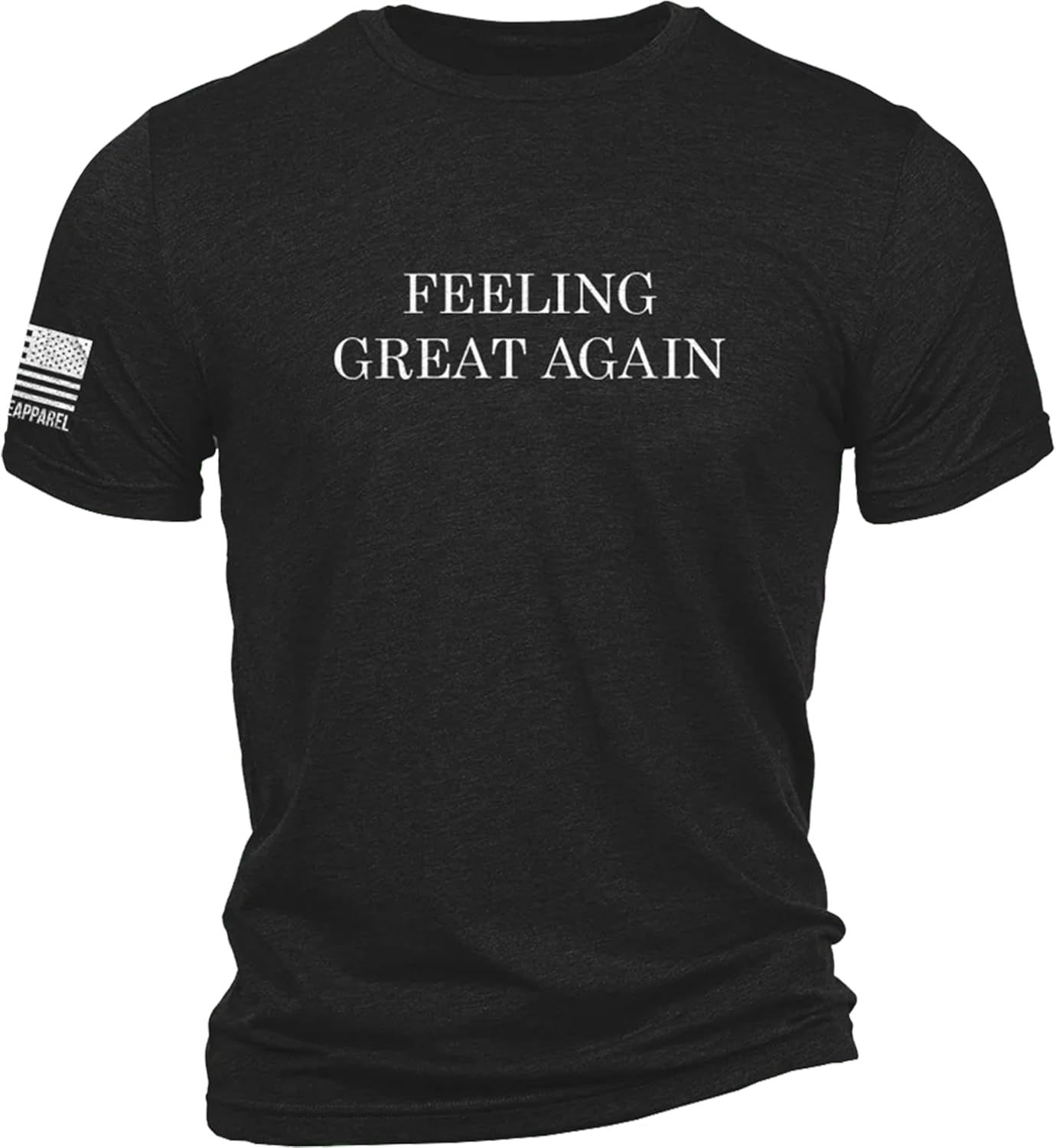Nine Line Feeling Great Again T-Shirt, Patriotic Graphic Tee, American Pride Apparel, Veteran-Owned and Operated, Made in USA