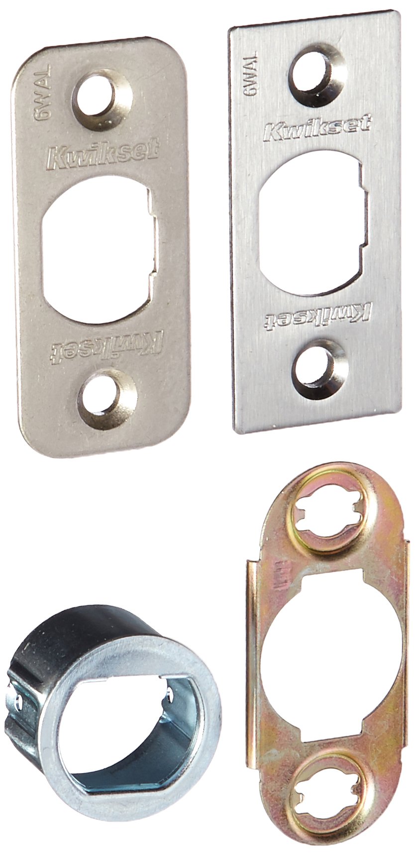 Kwikset Corporation 6WAL PL 15 SERV KIT 6-Way Plain Latch Service Kit in Satin Nickel