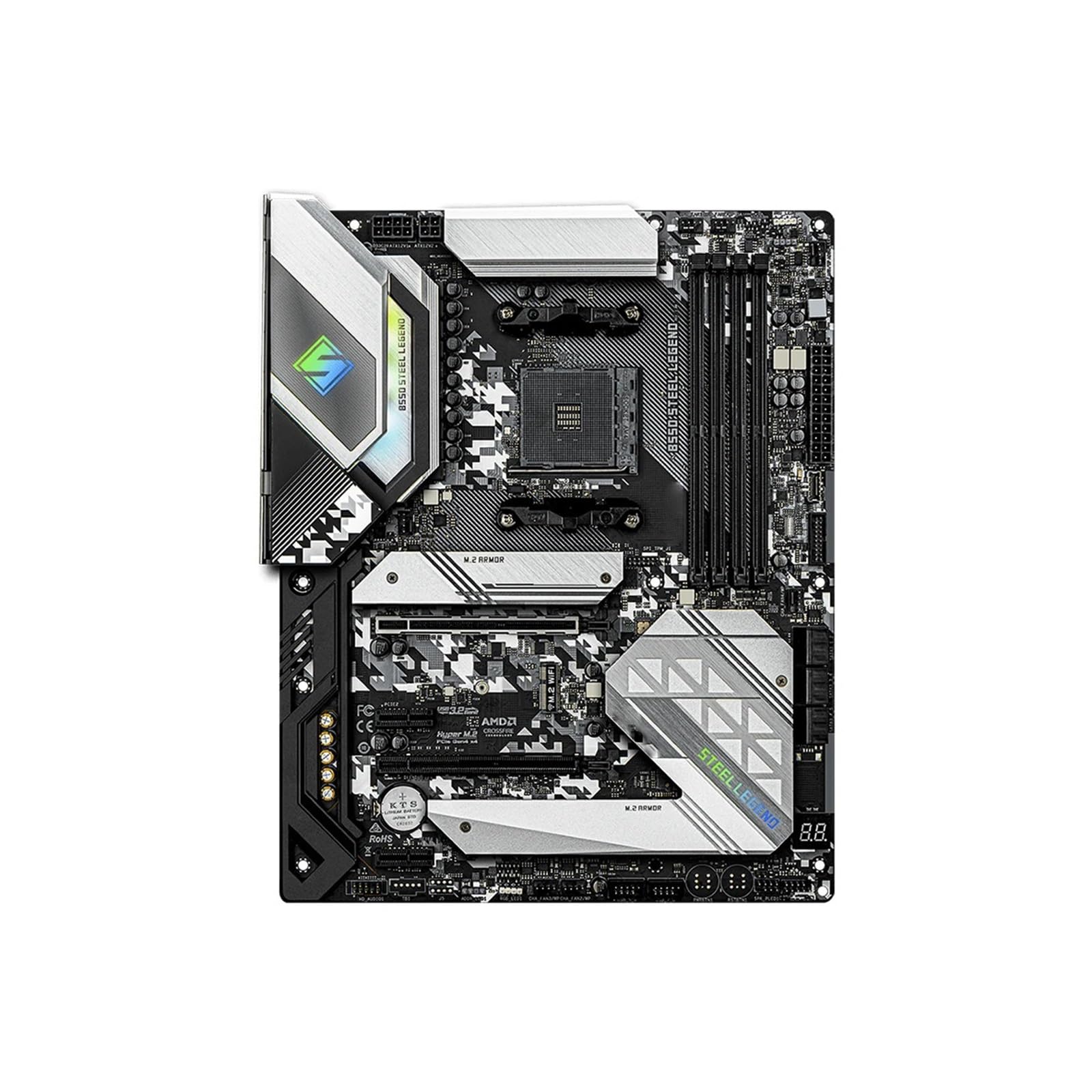 ZXKLXYY Placas-mãe de computador adequadas para ASRock B550 Steel