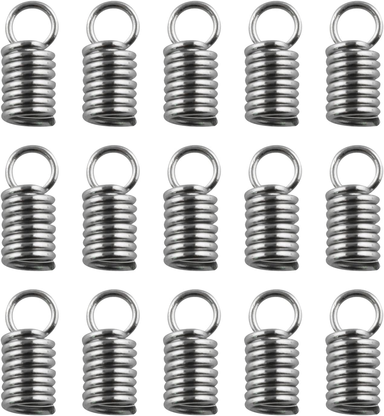 100pcs 10.5x3mm Stainless Steel Spring Hook Buckle