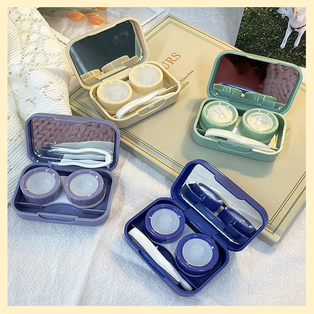 Amazon.co.jp: コンタクトレンズケース コンタクトケース4個 かわいい