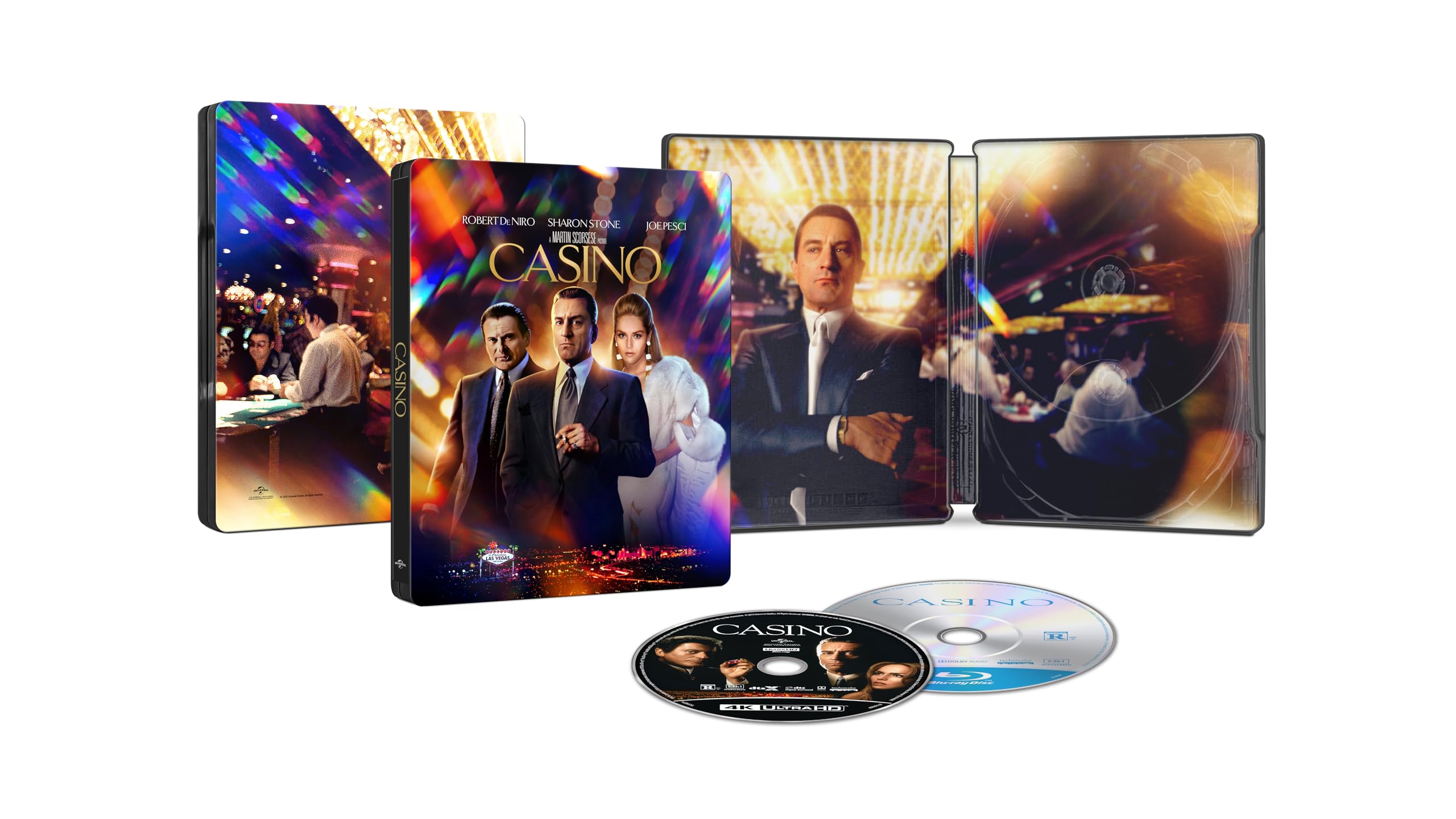 Casino Ultimate Collector’s Edition [4K Ultra HD & Blu-Ray] Limited Edition Steelbook