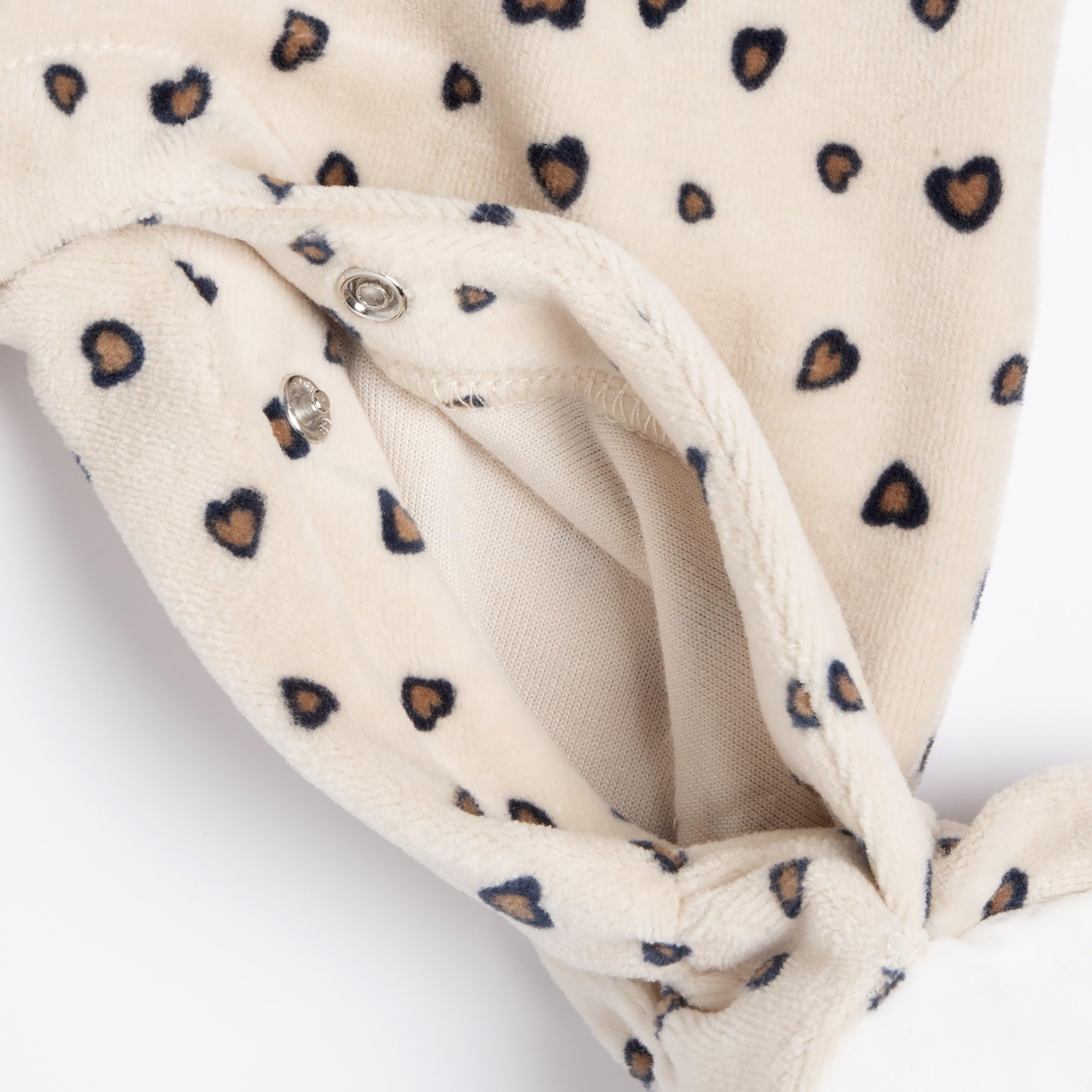 Chicco, Tutine in ciniglia con apertura entrogamba, Neonato/Neonata 0-24 mesi, Designed in Italy
