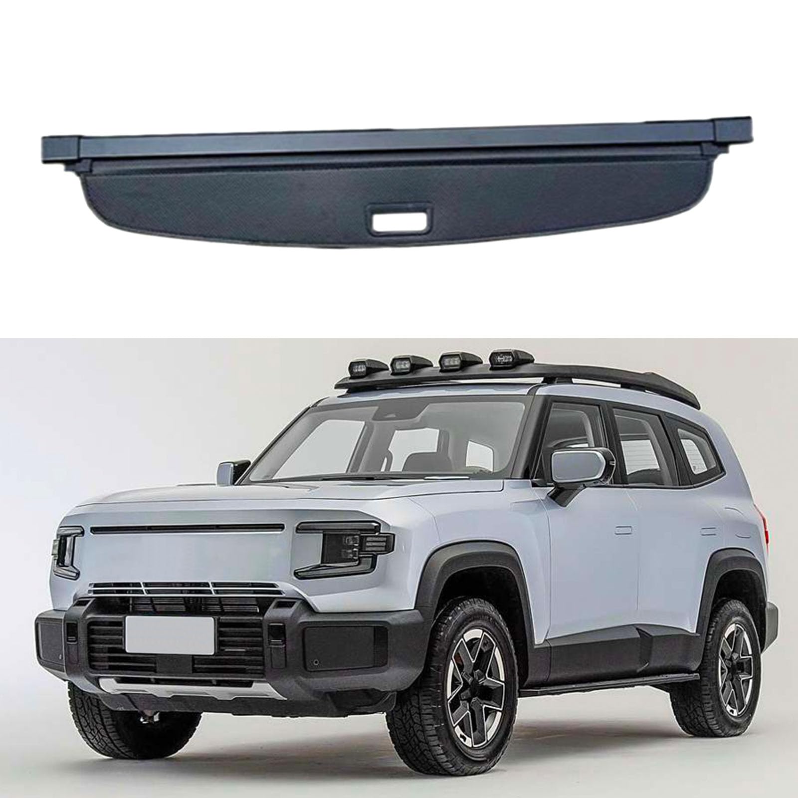 SXLGDW Car Retractable Rear Trunk Parcel Shelf,Compatible with DEEPAL G318(Update),Car parts