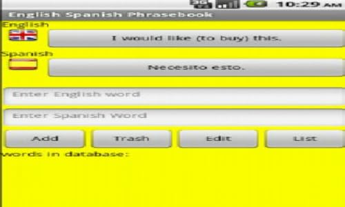 Spanish English Travel Phrases – vue 3