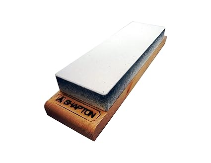 SHAPTON Japanese Ceramic Whetstone M24/Rough Grit 120,24mm stone with Wooden Base