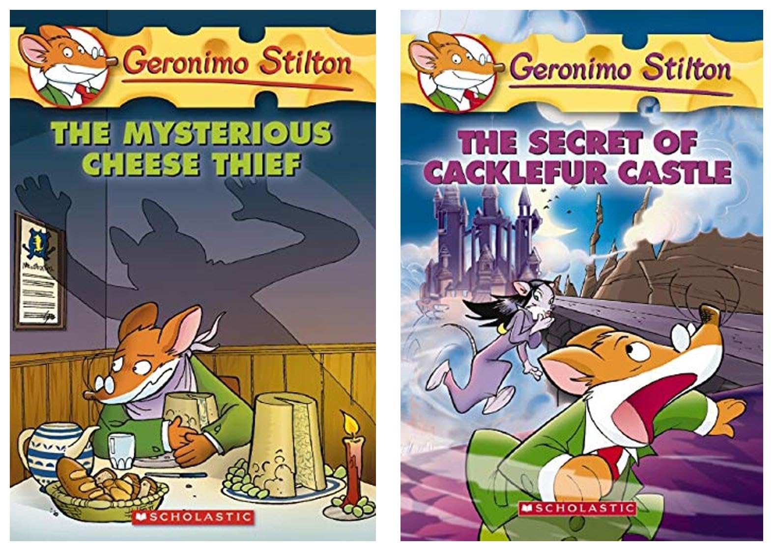 GERONIMO STILTON #31 THE MYSTERIOUS CHEESE THIEF & The Secret of Cacklefur Castle: 22 (Geronimo Stilton) Geronimo Stilton