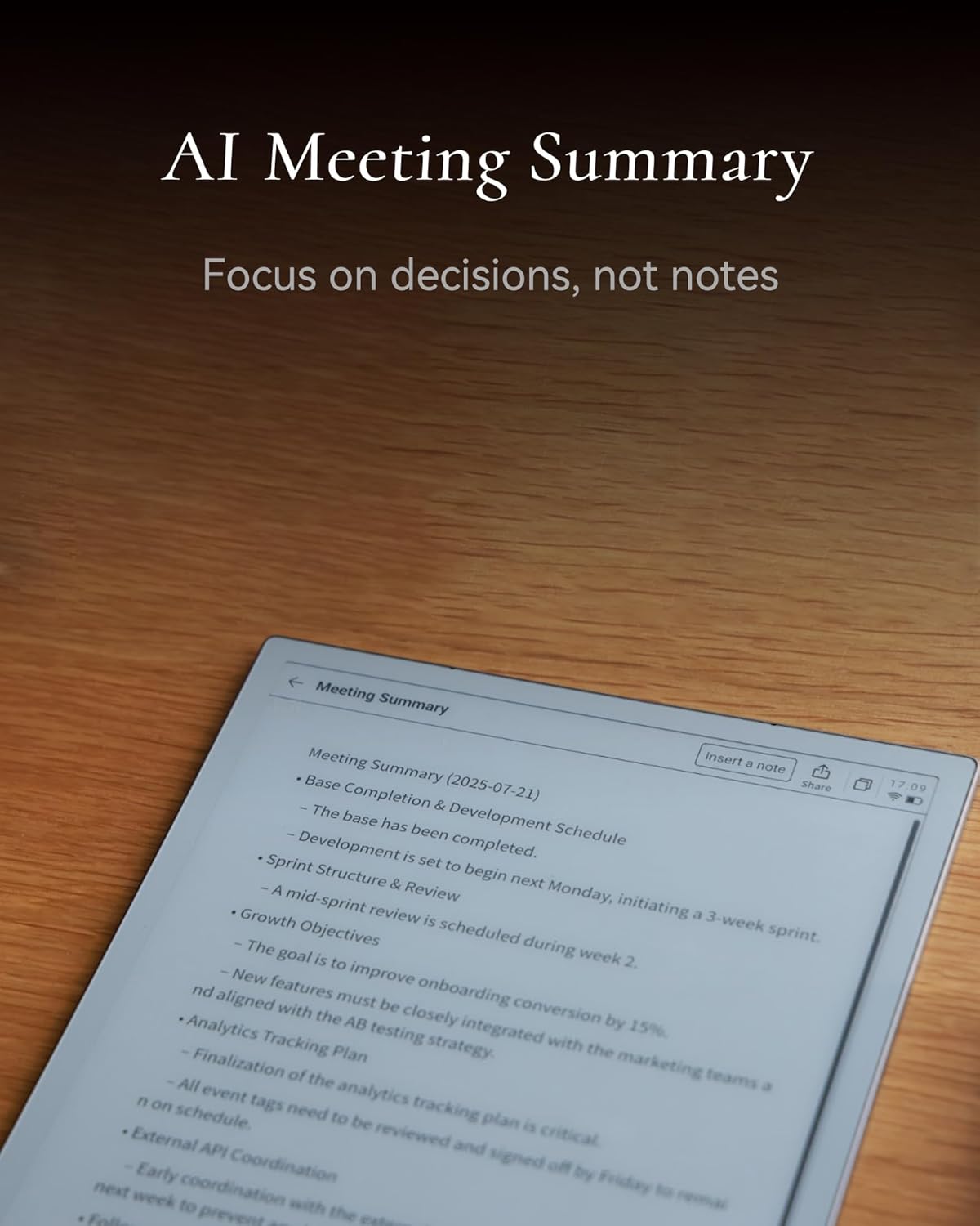 iFLYTEK AINOTE 2, 10.65" E Ink Tablet, 4.2mm Ultra-Thin AI Paper Tablet for Meetings,Digital Notebook with Voice-to-Text, Handwriting Conversion,16-Language Transcription, Ideal for Work & Study