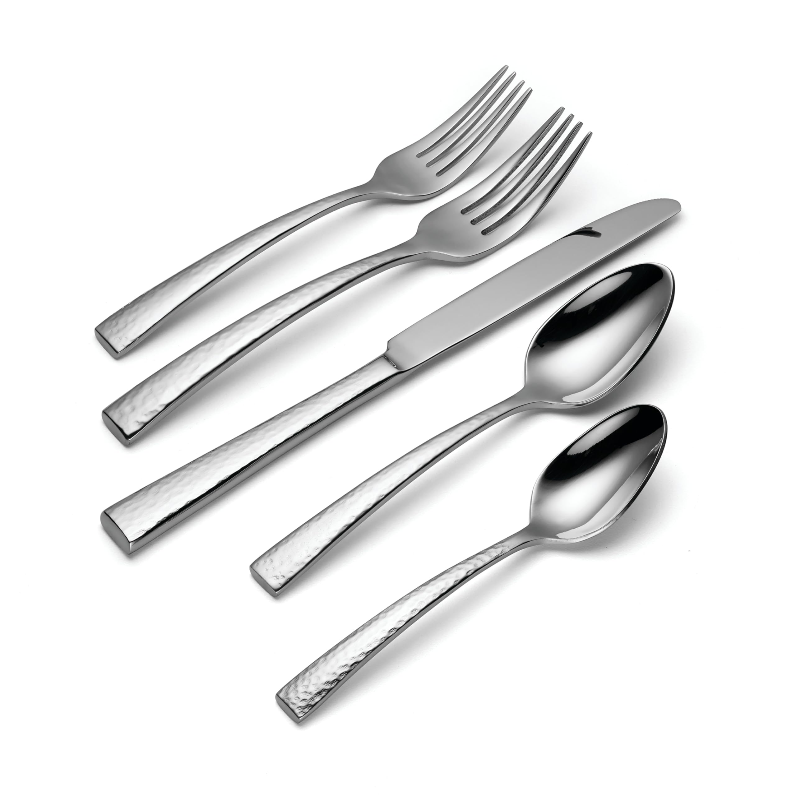 Oneida Stainless Flatware NOBLE (GLOSSY) Service for Four - 20pc Set N/O