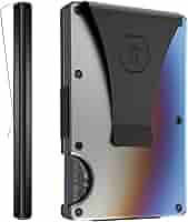 The Ridge Wallet - Slim Minimalist RFID Blocking Front Pocket Wallet With Money Clip