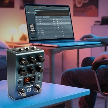 3. Guitar Effects Processor: Distortion Delay Options | User-Friendly & Stage-Ready Build Studio Grade Guitar Effects Equipment