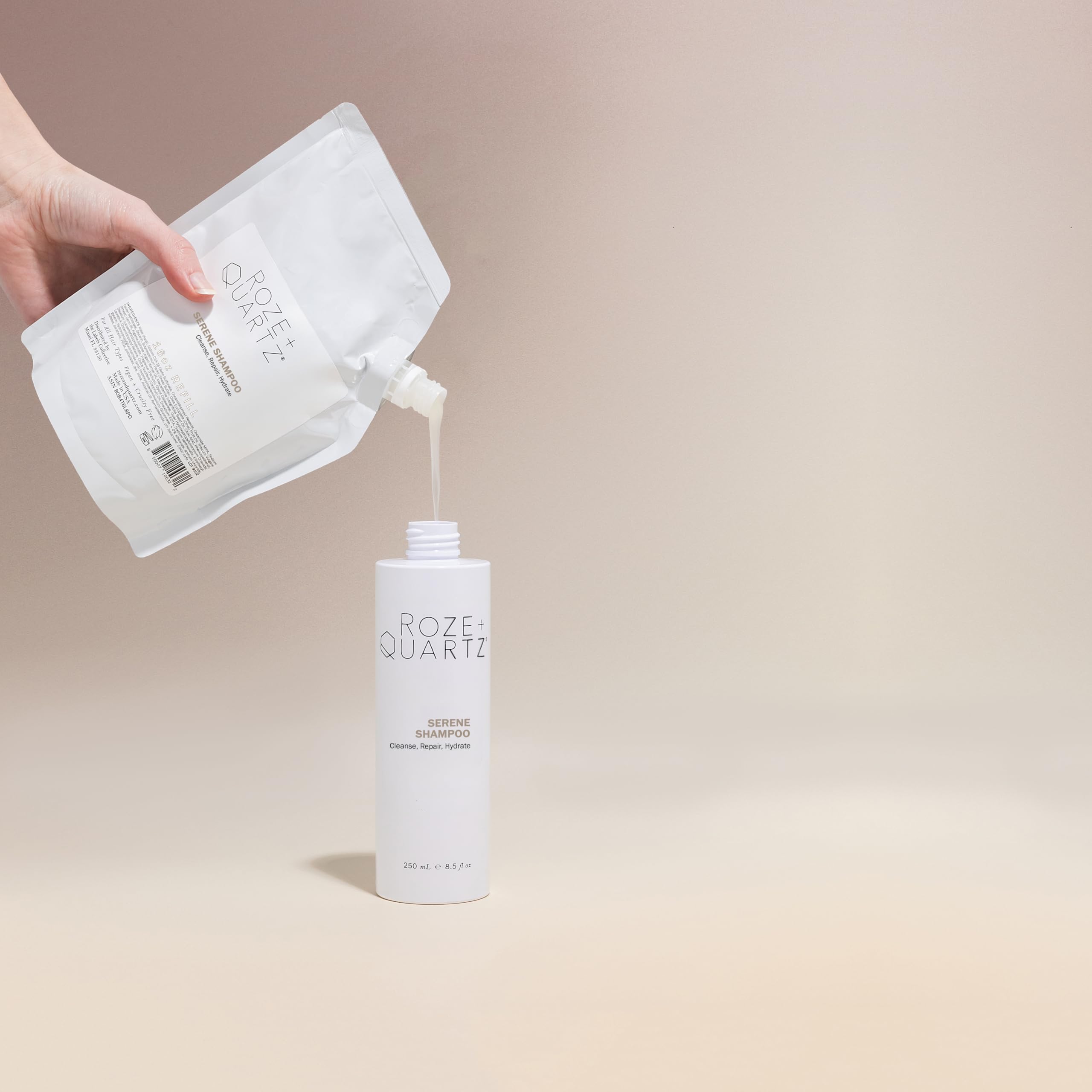 Amazon.com : Roze + Quartz Serene Shampoo with Facet Fix™ Bond