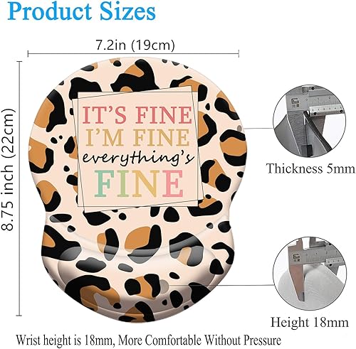 Miniatura 2 de Alfombrilla para mouse, ergonómica con soporte para la muñeca, alivio del dolor, cómoda almohadilla para reposamuñecas con base de poliuretano