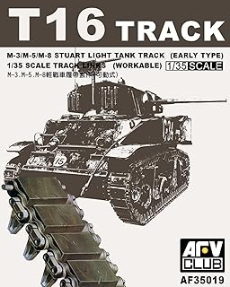 AFV Club M-3 Stuart T16 Track Link Set 1-35 by