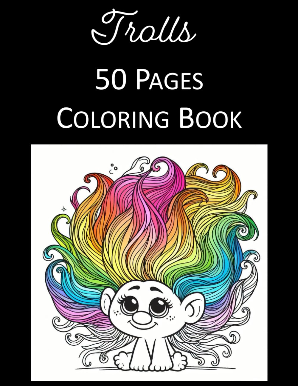 Amazon.com: Trolls Coloring Book: Kids and Adult Coloring Book ...
