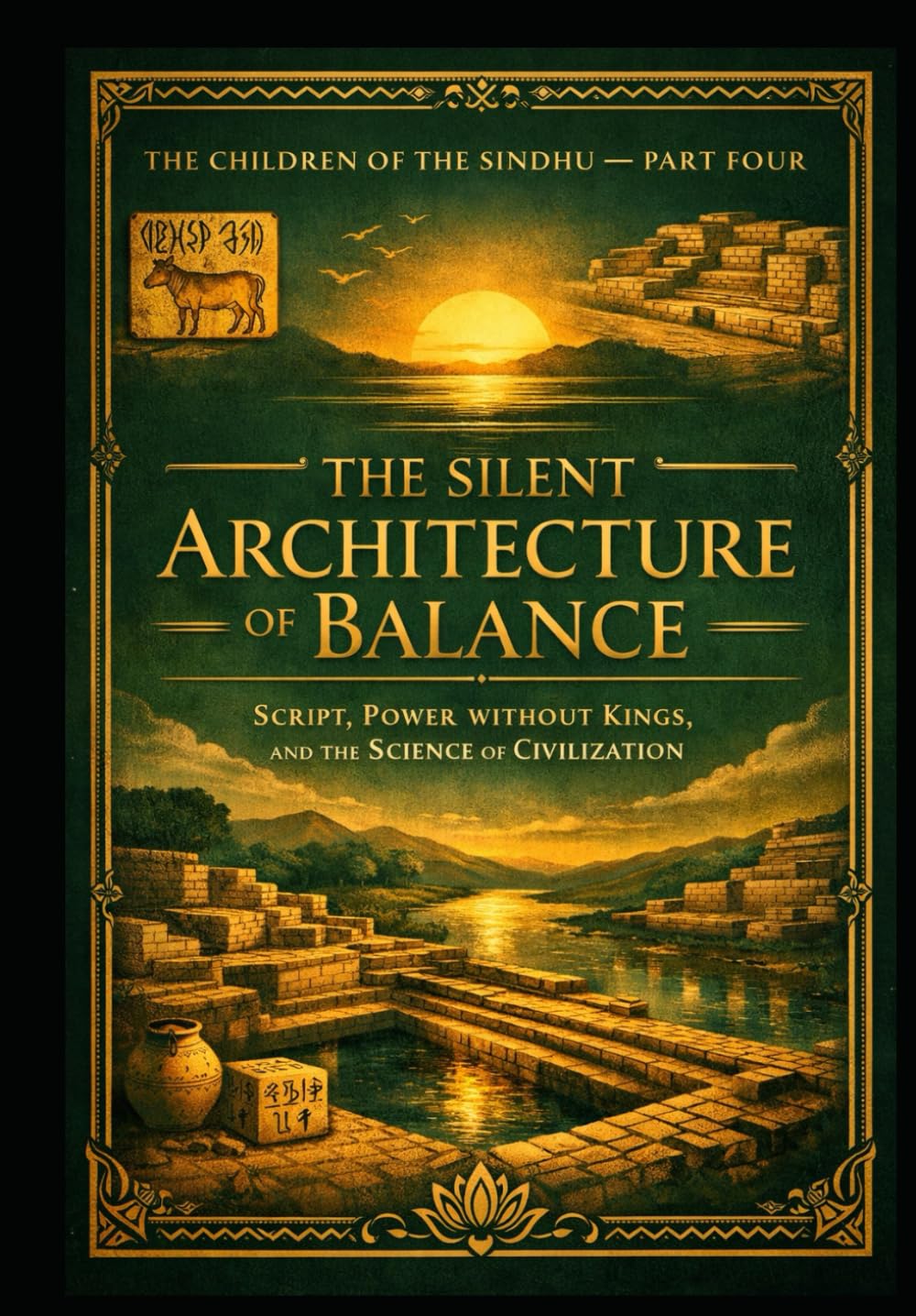 The Children of the Sindhu Part Four — The Silent Mind of Symbols: Script, Power Without Kings, and the Science of Civilization
