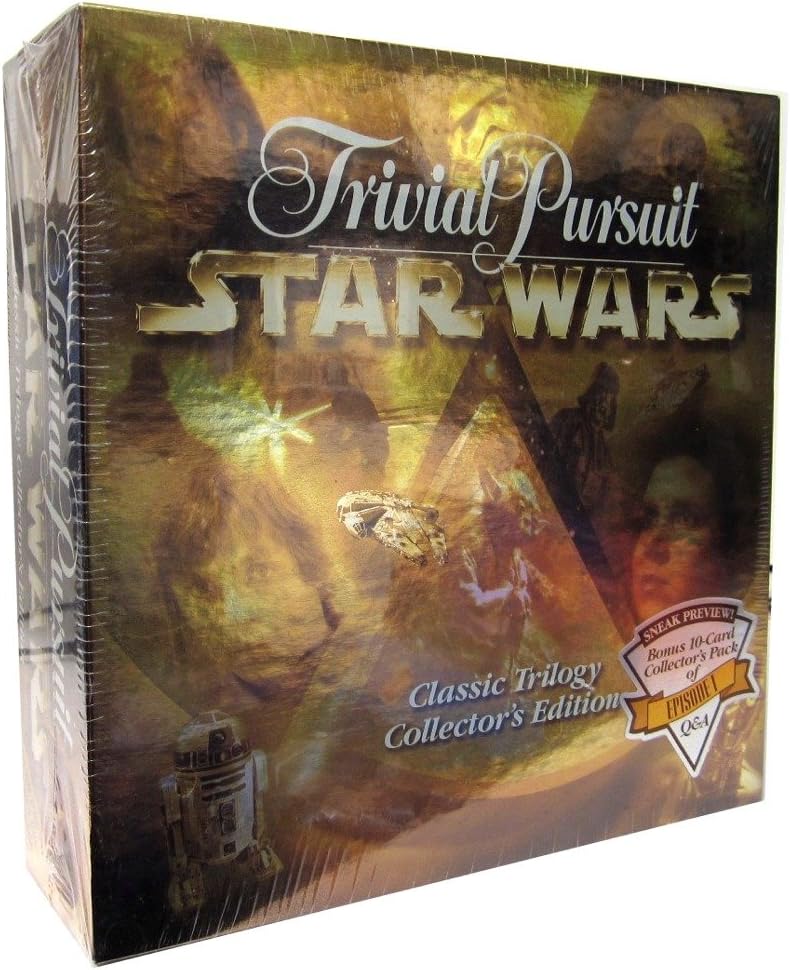 Trivial Pursuit Star Wars Classic Trilogy Collectors Edition