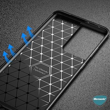 Microsonic Samsung Galaxy S21 Ultra için Kılıf Legion Series Siyah [Galaxy S21 Ultra ile Uyumlu Kılıf - Siyah]