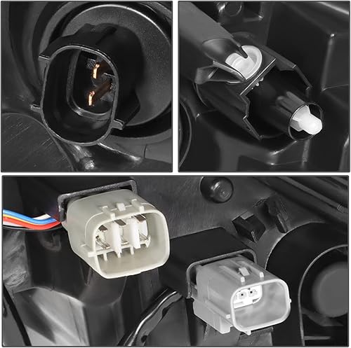 Miniatura 10 de DNA MOTORING OEM-HL-0152-L - Faro delantero izquierdo compatible con Toyota Corolla Sedán 20-23, compatible con modelos BaseLLE, carcasa negra,