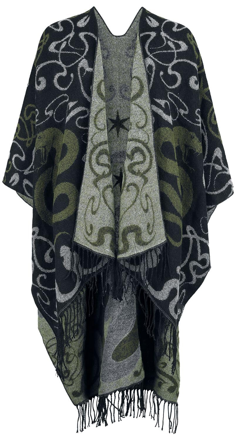 Harry Potter Slytherin - Oversize Frauen Cardigan Multicolor