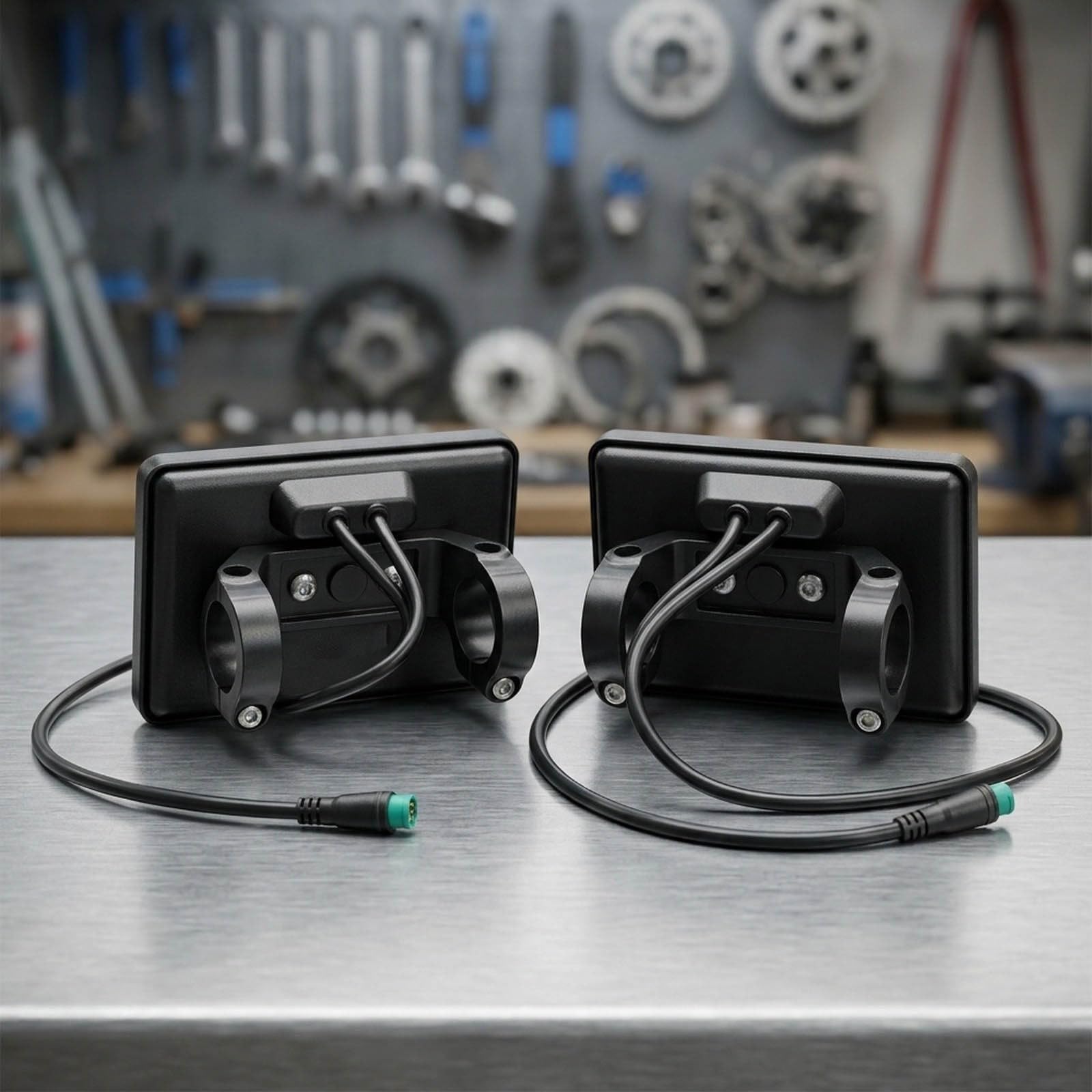Display LCD T8 per bici elettrica, schermo colorato, 24 V-72 V, ampio ingresso, supporta 2 # 5S KDS per bafang V5 per protocolli KT, materiale ABS per parti di biciclette elettriche
