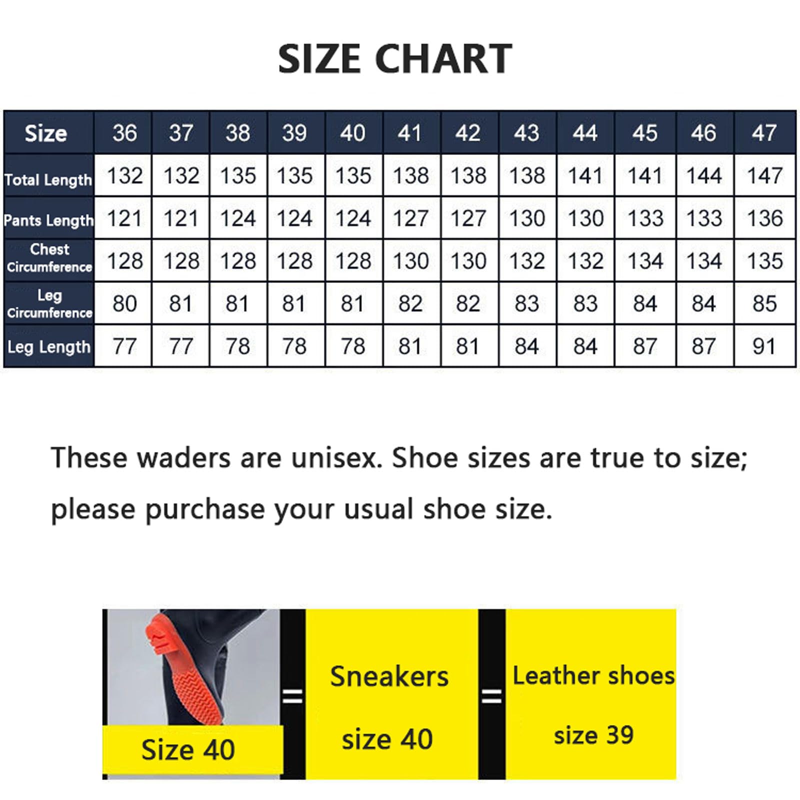 Wathose Herren Damen,Angelhose für Erwachsene mit Stiefel,Atmungsaktive Wasserdicht Watthosen für Sport Angelliebhaber,Angeln,Wassersport,Outdoor Aktivitäten Größe 36-47