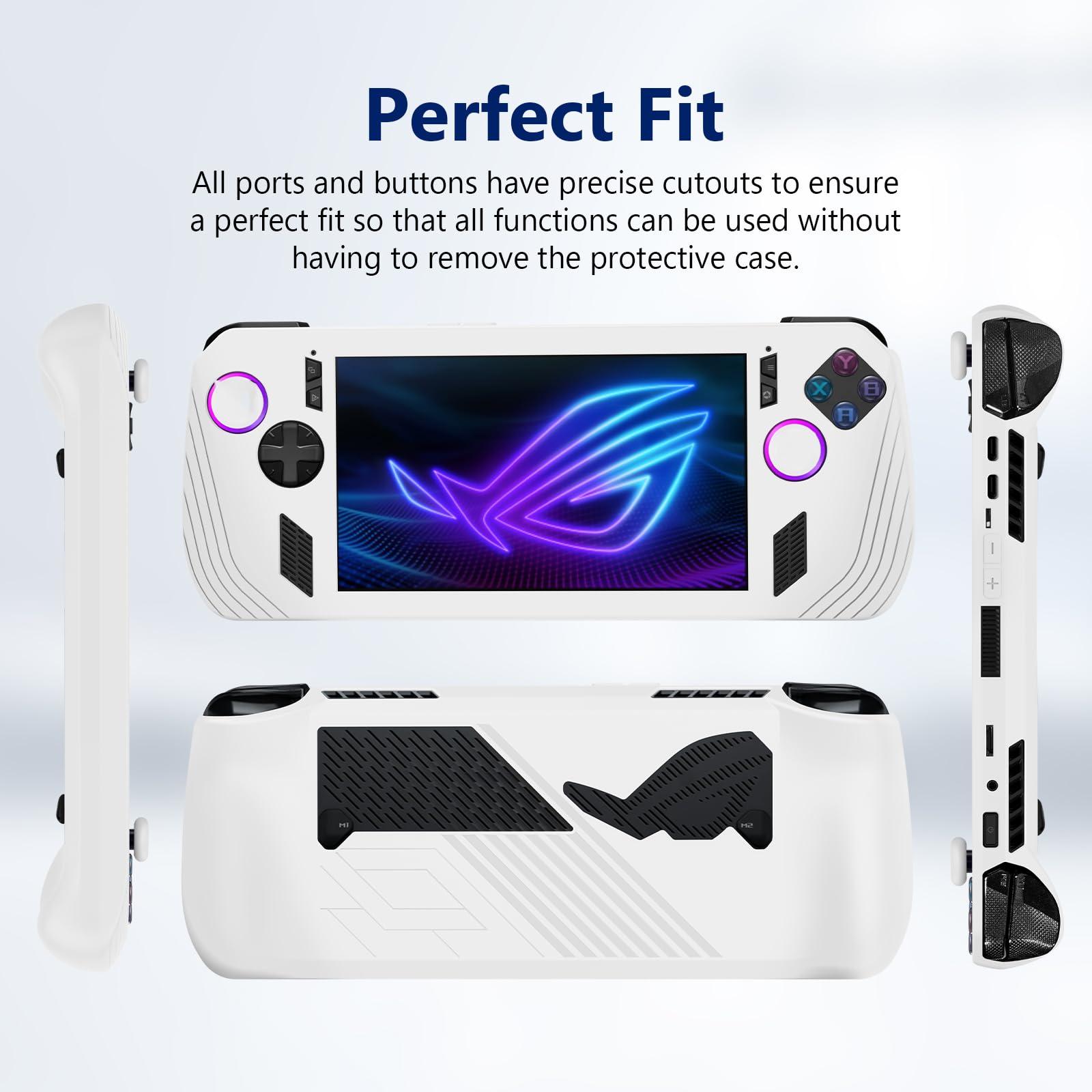 Amazon.co.jp: Buziba シリコン保護ケース ASUS ROG Ally X用 ソフト 