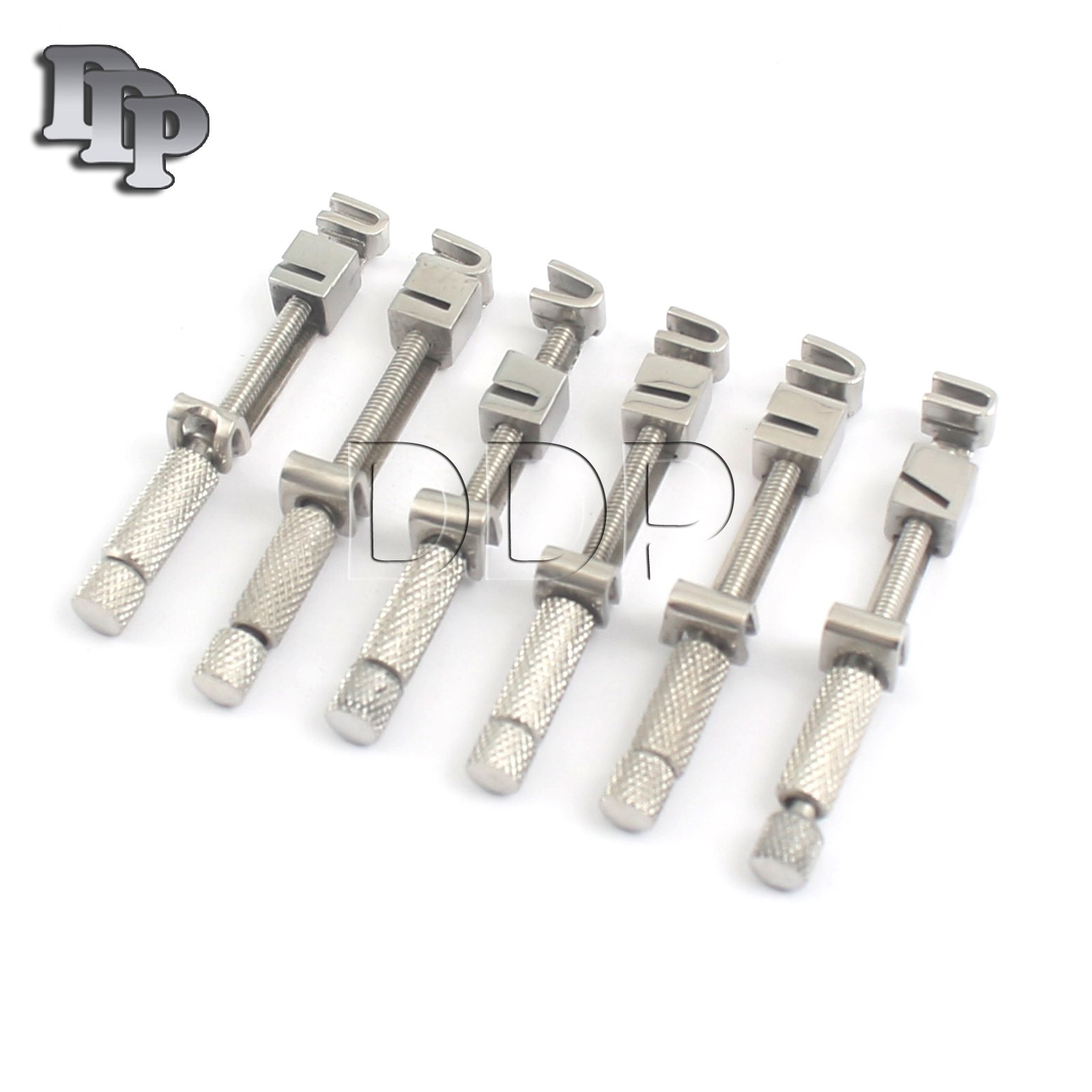 ODM Dental Lab Tools 6-Pack Matrix Tofflemire Universal Retainers & Bands - Stainless Steel Dental Tool Dental Surgical Supplies - Foto 4