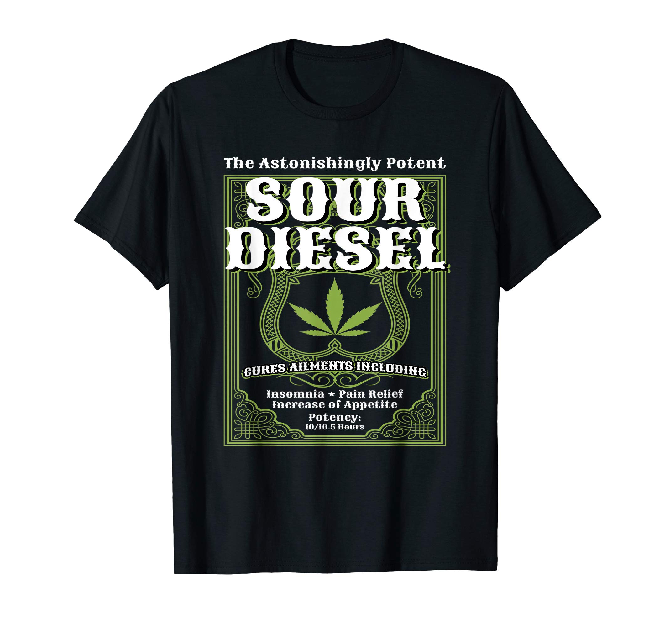 Sour Diesel Weed Design T-Shirt
