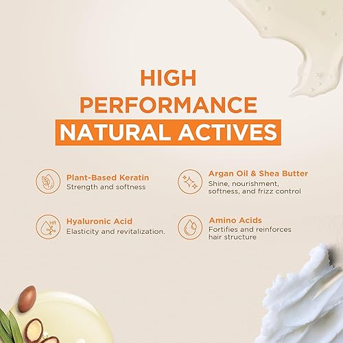 Miniatura 3 de KATIVA Kit de tratamiento de queratina brasileña – Alisado de cabello sin formaldehído en casa con ácido hialurónico – Hasta 12 semanas de control