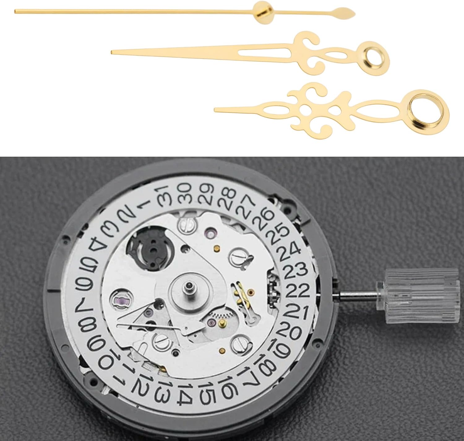 Classic Elegant Watch Hands Compatible with NH35 NH36 Compatible with ETA2824 2836