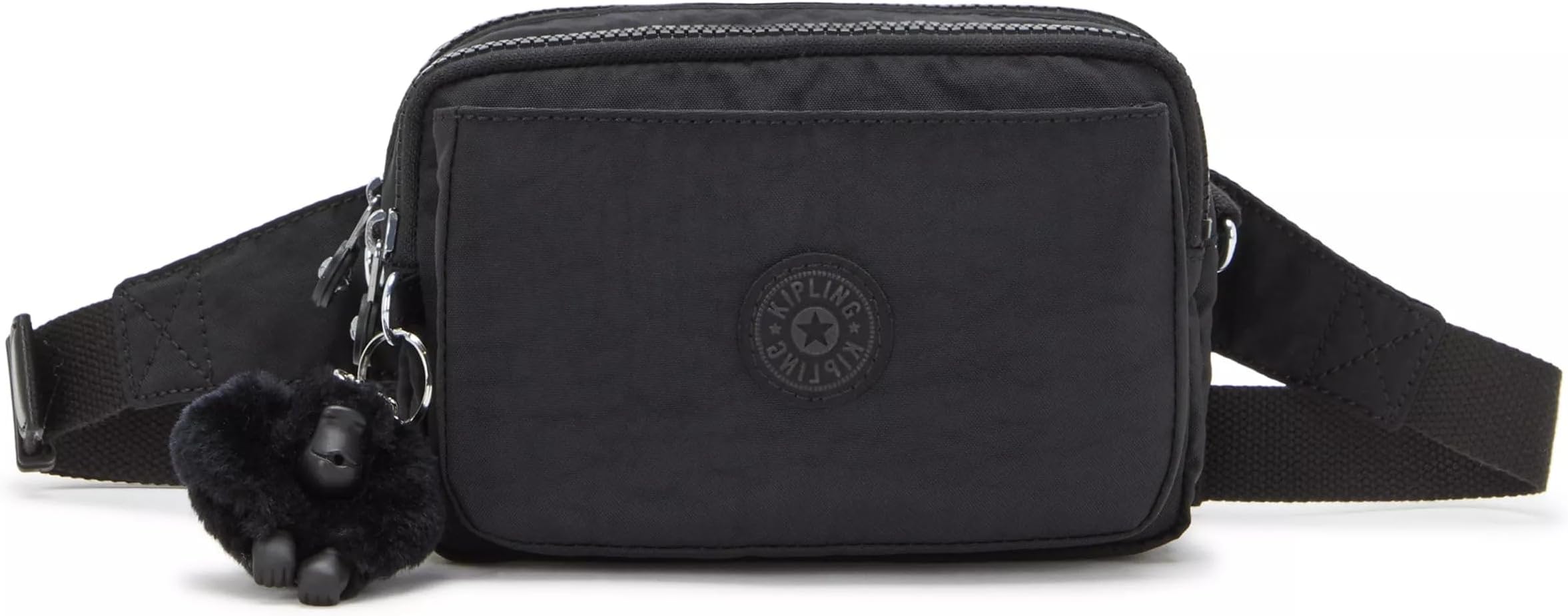 Women’s Abanu Multi Crossbody Bag, Lightweight, Adjustable Nylon Waist Pack with Multi-Compartment Zip Pockets