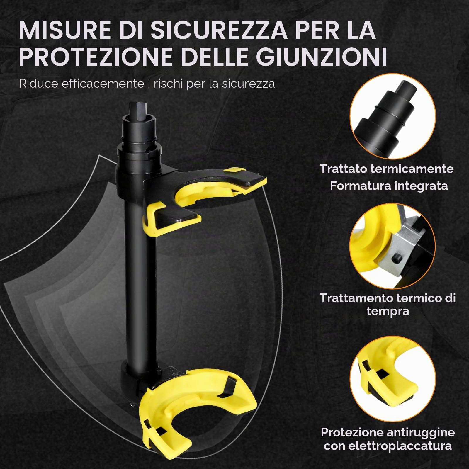 CCLIFE Smonta Molle McPherson Auto Attrezzo per Ammortizzatori 300MM capacità Max 1050KG