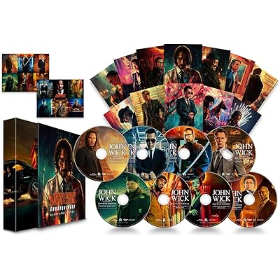 ジョン・ウィック：コンセクエンス クアドリロジー・エディション Blu-ray [数量限定・8枚組](特典なし) [Blu-ray]