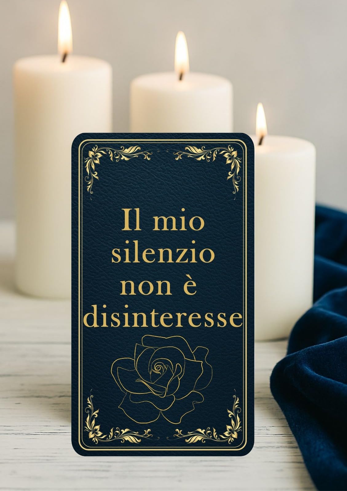Mazzo di 70 Carte Divinatorie per letture Cartomanzia, Amore e Crescita Personale. Scatola con Finitura Effetto Touch