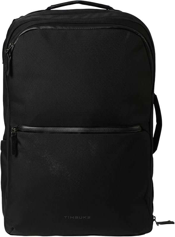 Timbuk2 Relo 25L Personal Item Backpack — Flight Approved Carry On, Clamshell, Laptop Sleeve, Waterproof Zippers, Underseat Bag, Fits 15" Laptop, Women & Men, Black
