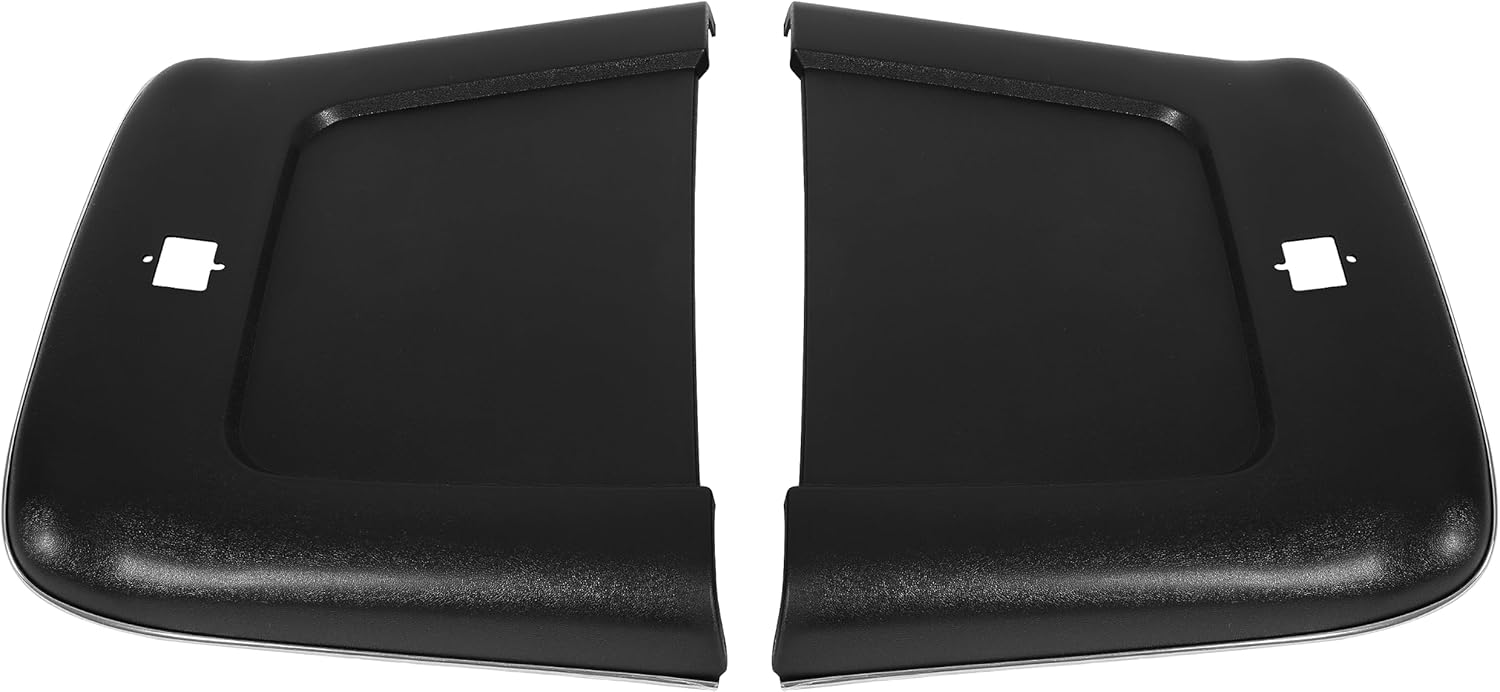 HECASA Bucket Seat Backs Compatible with 1969-1972 Chevrolet Pontiac Oldsmobile Buick 2PCS PP Plastic Black