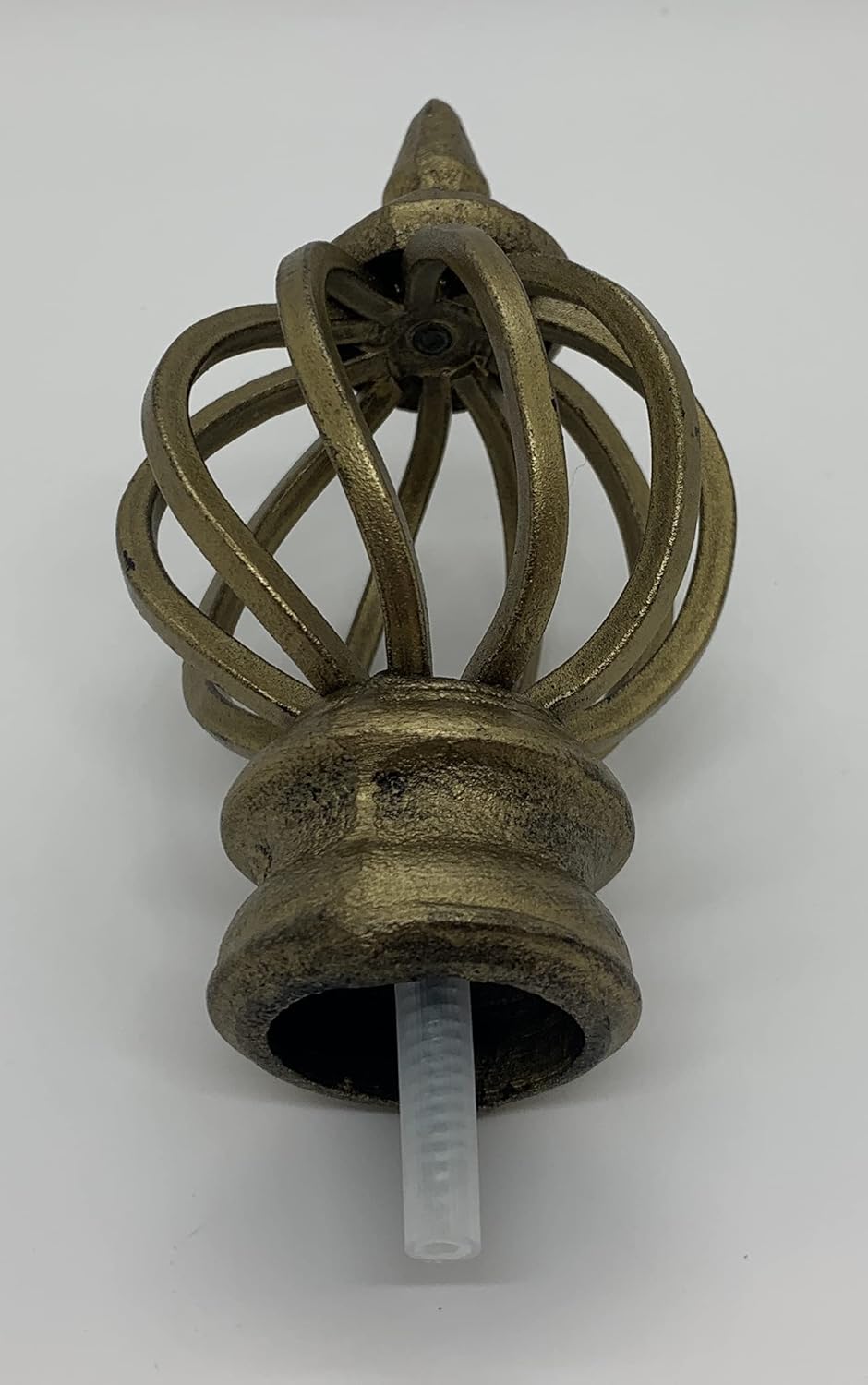 Kirsch Bird Cage Finials Wrought Iron 1" Diameter Iron