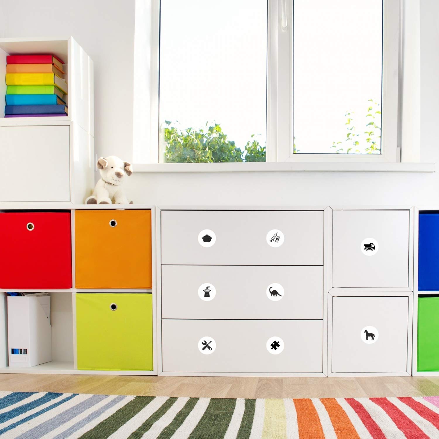 MIKI Kinderkamer Set Jeugdkamer Set Kinder Meubels 24 Stapelbedden Kinderbedden - Kinder Meubels 24