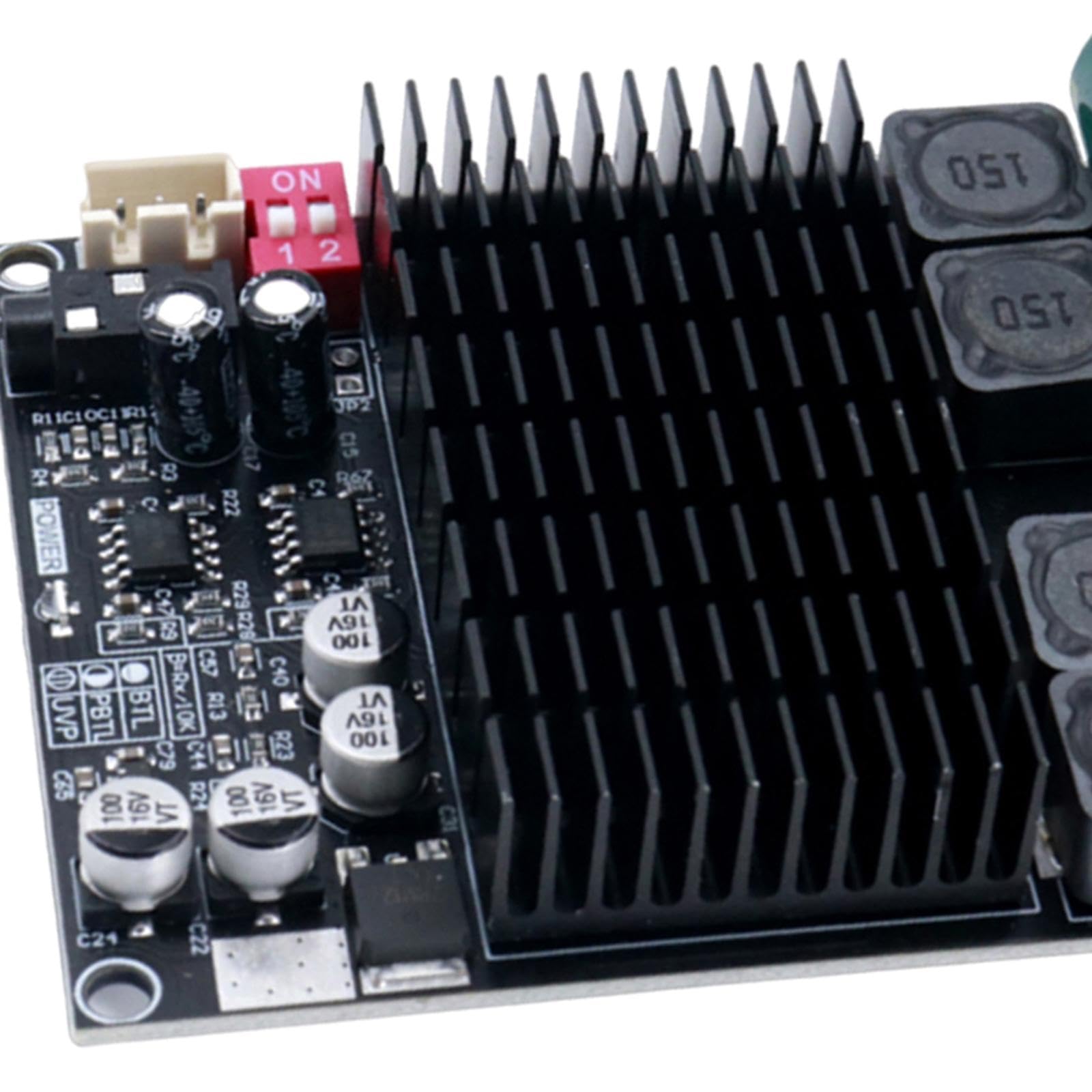 Amplifier Board Bridged Mono Subwoofer Speaker 10-30V 100W+100W Two Channel-picture-21