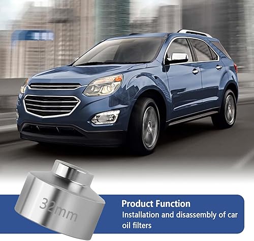 Miniatura 3 de Herramienta de llave de filtro de aceite de 1.260 in, herramienta de extracción rápida de filtro de aceite de 6 puntos, herramienta de enchufe de