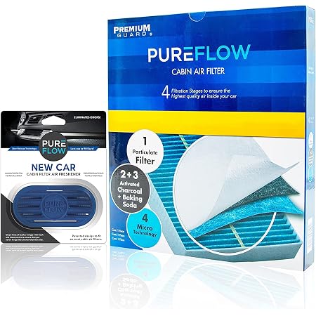 Amazon: Pureflow Cabin Air Filter PC99525X and New Car Cabin Filter
