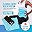 ICEWRAPS 10 x 14 Reusable Ice Pack with Soft Fabric Cover, Flexible Cold Therapy Clay Pack for Knee & Back Swelling, Injury & Chronic Pain Relief - FSA-HSA Eligible