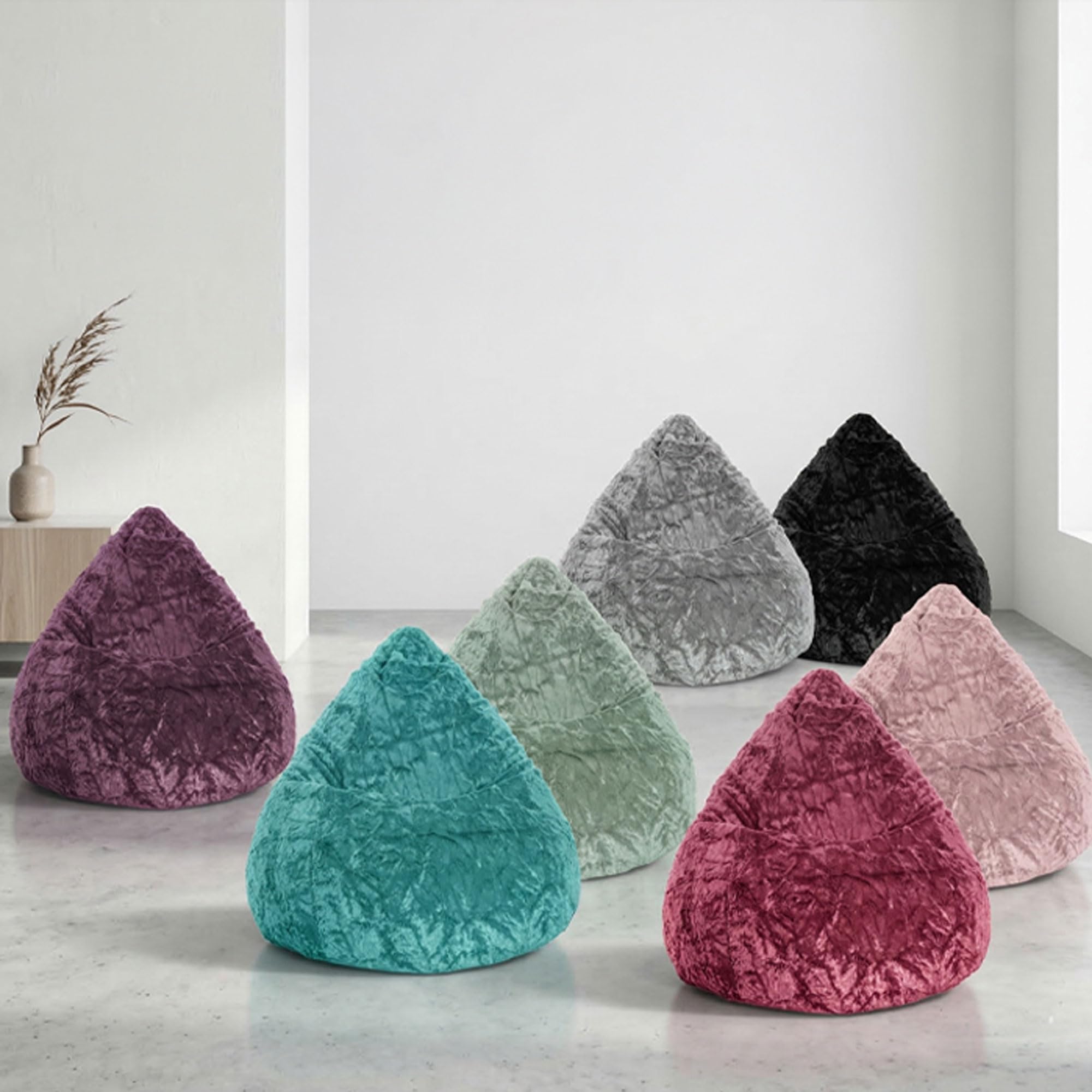 SITTING POINT only by MAGMA Sitzsack Fluffy XL ca. 220 Liter türkis